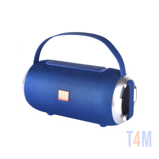 T&G WIRELESS SPEAKER TG-509/TG509 FM/AUX/USB/MEMORY CARD BLUE